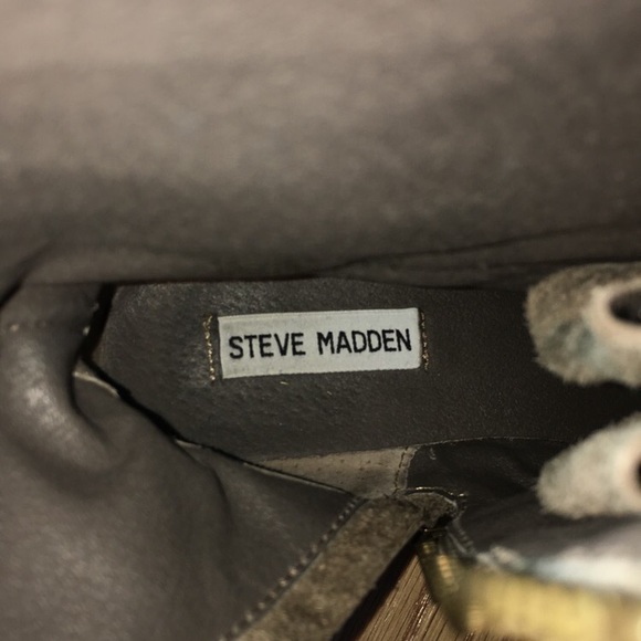 Steve Madden combat boots - Picture 3 of 4